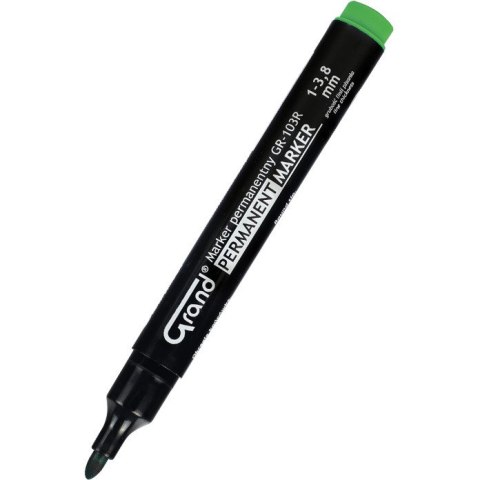MARKER PERMANENTNY GRAND GR-103R ZIELONY Grand