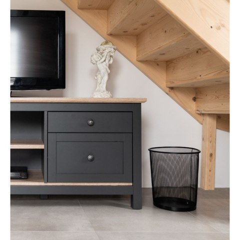 METALOWY KOSZ NA ŚMIECI 12L CZARNY Grand