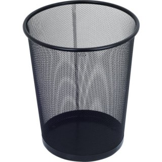 METALOWY KOSZ NA ŚMIECI 19L CZARNY Grand
