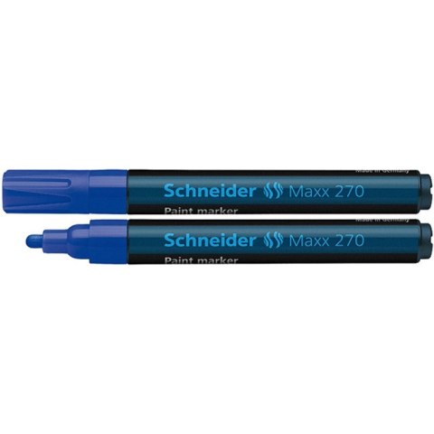 Marker olejowy Schneider Maxx 270 niebieski Schneider