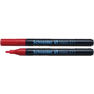 Marker olejowy Schneider Maxx 271 czerwony Schneider
