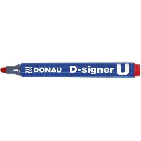 Marker permanentny Donau D-Singer U czerwony Donau