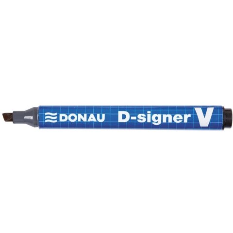 Marker permanentny Donau D-Singer V czarny Donau