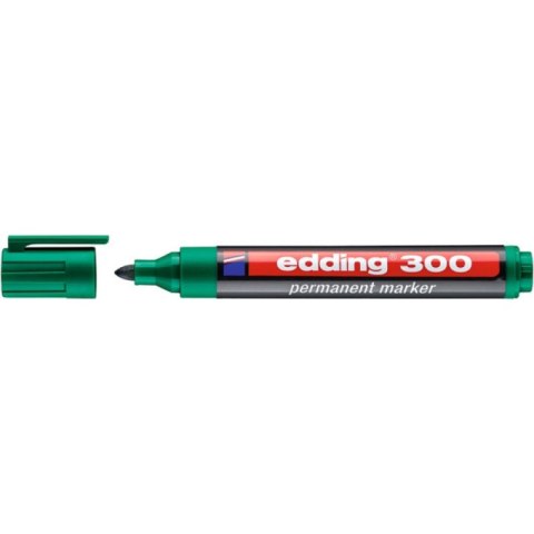 Marker permanentny Edding 300 zielony Edding