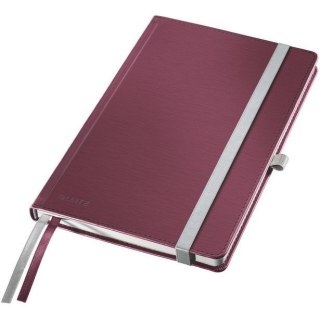 NOTATNIK LEITZ STYLE A5/80K KRATKA CZERWONY Leitz