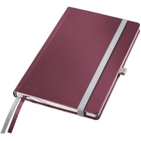 NOTATNIK LEITZ STYLE A5/80K KRATKA CZERWONY Leitz