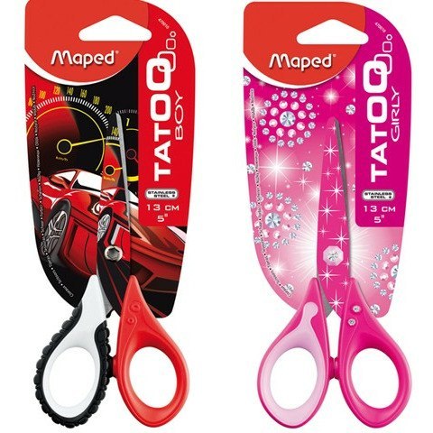 NOŻYCZKI MAPED TATOO 13cm Maped