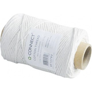 Nici bawełniane Q-Connect 100g (80m) białe Q-CONNECT