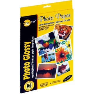 PAPIER FOTO YELLOW ONE A4 130g BŁYSK (20) Yellow One
