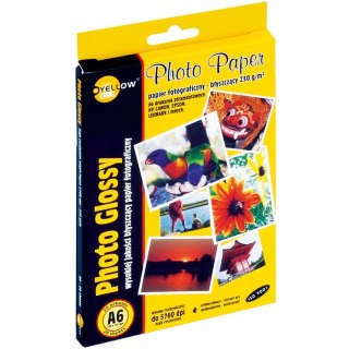 PAPIER FOTO YELLOW ONE A6 230g BŁYSK (20) Yellow One