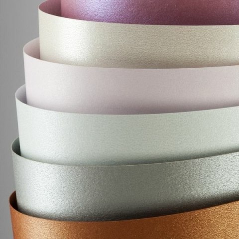 KARTON OZDOBNY A4/220g MILLENIUM SREBRNY (20) Galeria Papieru