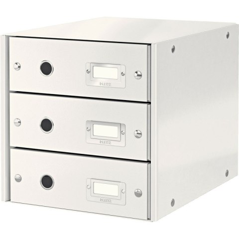 POJEMNIK 3 SZUFLADY LEITZ C&S BIAŁY Leitz