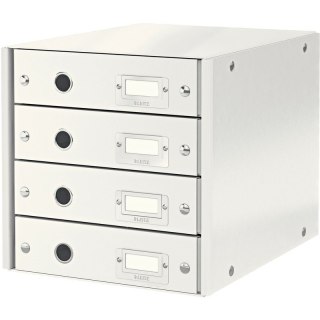 POJEMNIK 4 SZUFLADY LEITZ C&S BIAŁY Leitz