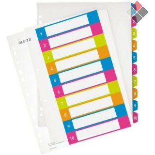 PRZEKŁADKI PP LEITZ A4 MAXI 1-10 DO NADRUKU Leitz
