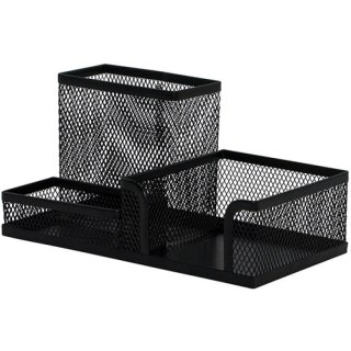 Przybornik na biurko Q-Connect metalowy czarny Q-CONNECT