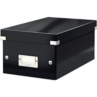 Pudełko Leitz Click&Store Wow 206x147x352mm czarne Leitz