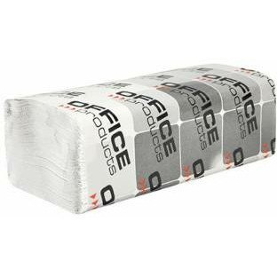Ręczniki składane Office Products ZZ 1w makulatura białe (20x200) Office Products