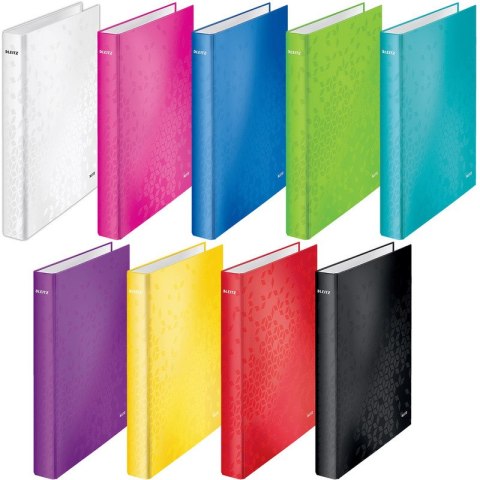 Segregator ringowy Leitz Wow A4/25mm 2R czerwony Leitz