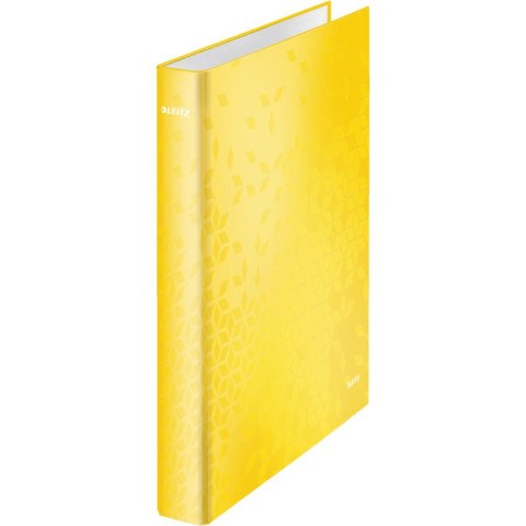 Segregator ringowy Leitz Wow A4/25mm 4R żółty Leitz