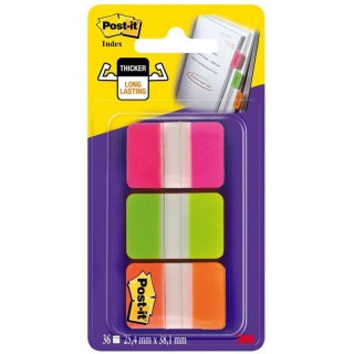 ZAKŁADKI POST-IT 25*38mm 3 KOLORY (3*22) Post-it
