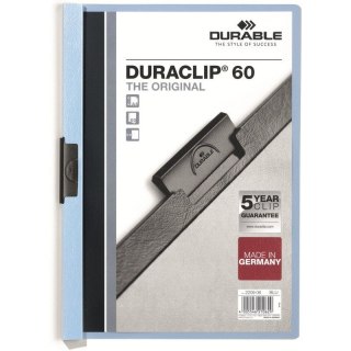 SKOROSZYT Z KLIPSEM DURABLE DURACLIP 60 NIEBIESKI Durable