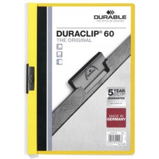 SKOROSZYT Z KLIPSEM DURABLE DURACLIP 60 ŻÓŁTY Durable