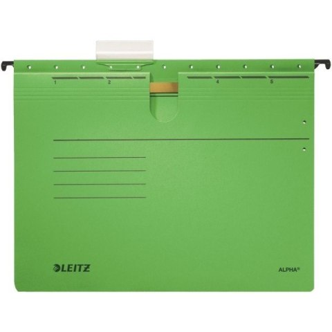 SKOROSZYT ZAWIESZANY LEITZ ALPHA A4 ZIELONY Leitz