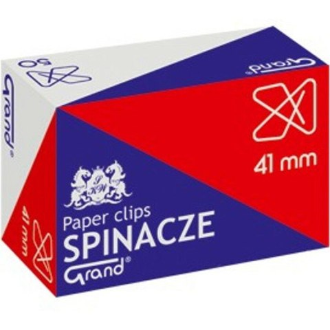 SPINACZE BIUROWE KRZYŻOWE 41mm (50) Grand