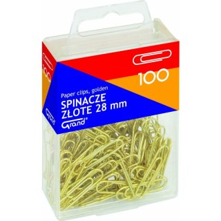 SPINACZE ZŁOTE 28mm (100) Grand