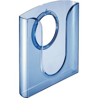 STOJAK NA ULOTKI A4 LEITZ PRZEZROCZYSTY NIEBIESKI Leitz