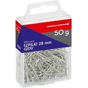 SZPILKI STALOWE 28mm 50g Grand