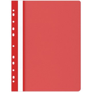 Skoroszyt wpinany Office Products A4 PP czerwony (25) Office Products
