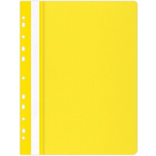 Skoroszyt wpinany Office Products A4 PP żółty (25) Office Products