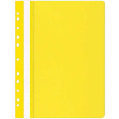 Skoroszyt wpinany Office Products A4 PP żółty (25) Office Products