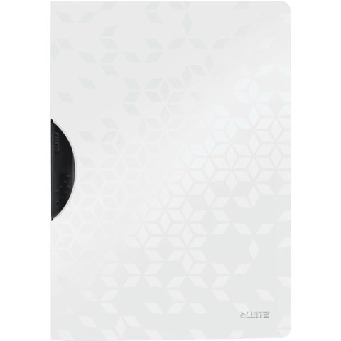 Skoroszyt z klipsem Leitz Wow A4 30k biały Leitz