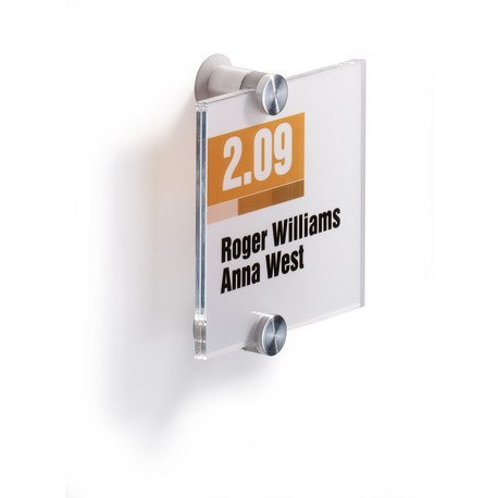 TABLICZKA DURABLE CRYSTAL SIGN 105*105mm Durable
