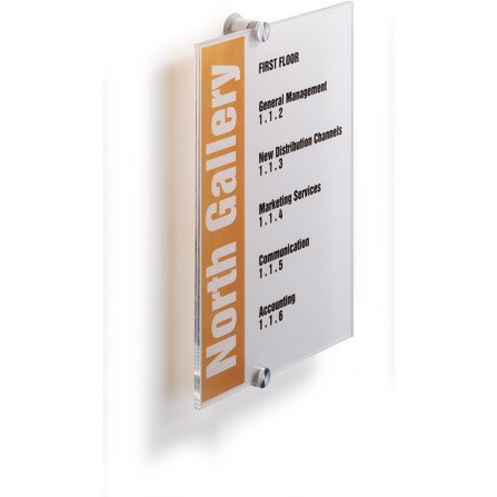 TABLICZKA DURABLE CRYSTAL SIGN 210*297mm Durable