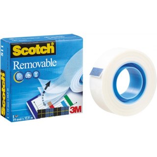 TAŚMA BIUROWA SCOTCH MAGIC 19mm/33m USUWALNA Scotch