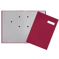 TECZKA DO PODPISU PAGNA 20 PRZEKŁADEK CZERWONA PAGNA