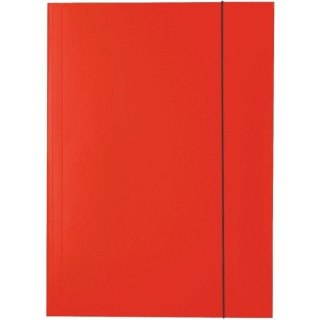 TECZKA KARTONOWA Z GUMKĄ ESSELTE A4/400g CZERWONA Esselte