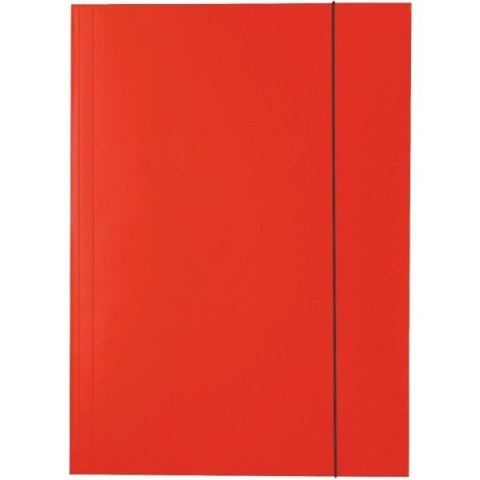 TECZKA KARTONOWA Z GUMKĄ ESSELTE A4/400g CZERWONA Esselte