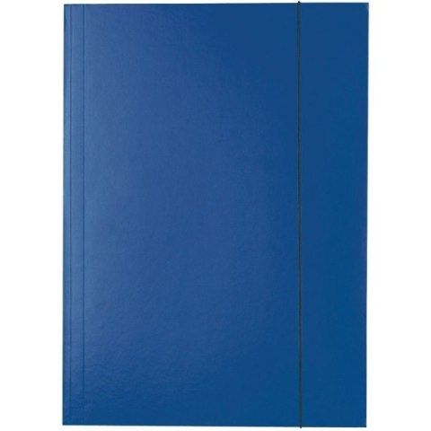 TECZKA KARTONOWA Z GUMKĄ ESSELTE A4/400g GRANATOWA Esselte