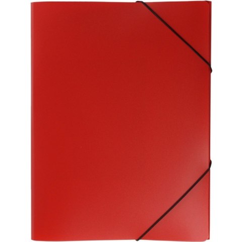 TECZKA PP Z GUMKĄ BIURFOL A4/25mm CZERWONA Biurfol