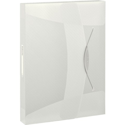 TECZKA Z GUMKĄ ESSELTE VIVIDA A4/40mm BIAŁA Esselte