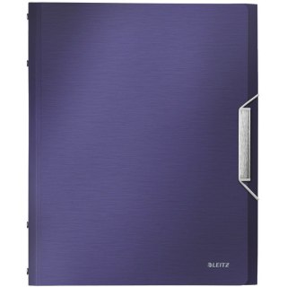 TECZKA Z GUMKĄ LEITZ STYLE 6 PRZEKŁADEK BŁĘKITNA Leitz
