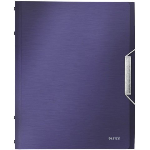 TECZKA Z GUMKĄ LEITZ STYLE 6 PRZEKŁADEK BŁĘKITNA Leitz