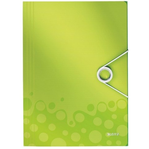 TECZKA Z GUMKĄ LEITZ WOW 15mm ZIELONA Leitz