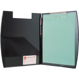 TECZKA Z KLIPEM A4 GRANATOWA Biurfol