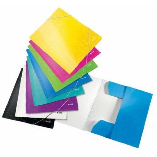 Teczka kartonowa z gumką Leitz Wow A4 biała Leitz