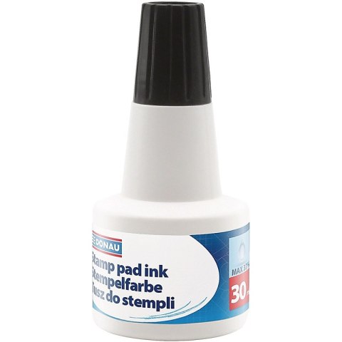 Tusz do pieczątek Donau 30ml czarny Donau